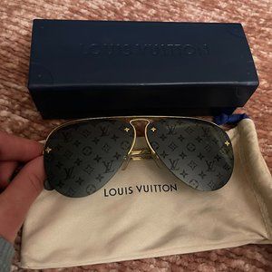 Louis Vuitton GREASE SUNGLASSES  - Dark Gun Monogram